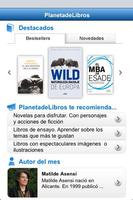 PlanetadeLibros captura de pantalla 1