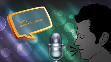 Speech & Share Text in Chat Cartaz