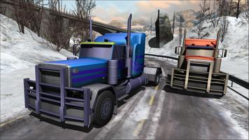 camion jeu course voiture 3D Affiche