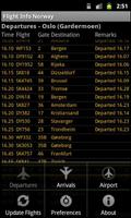 Flight Info Norway syot layar 2