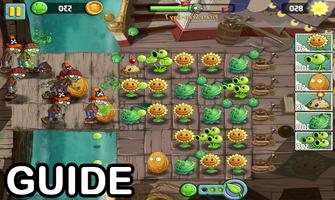 Poster Guide Cheat Plants Vs Zombies2