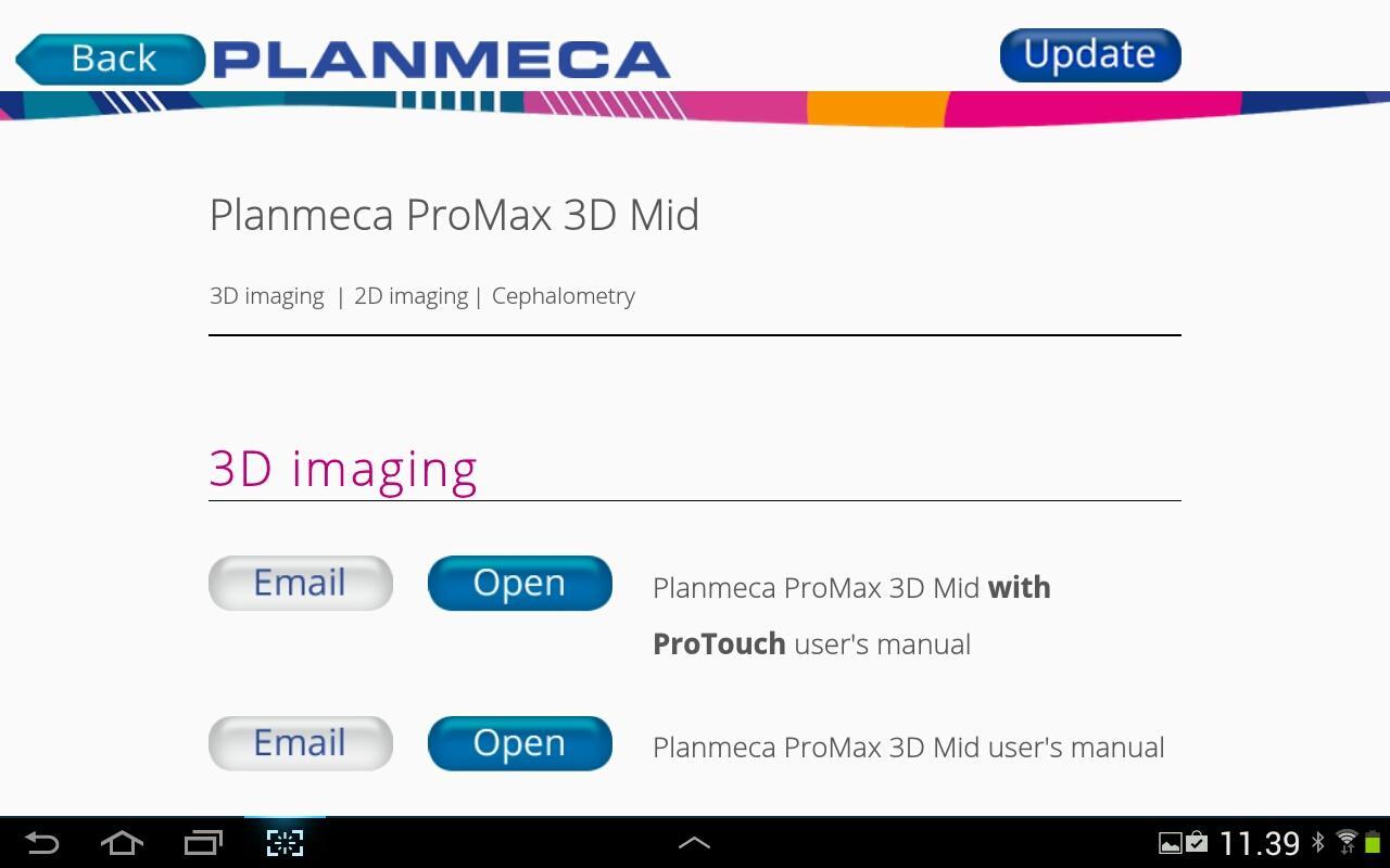 ... Planmeca Manual Kit screenshot 4 ...