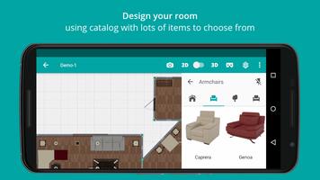Harveys Furniture Planner تصوير الشاشة 1