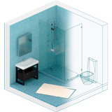 Bathroom Design-icoon