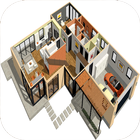 Planner 3D Home Design ไอคอน