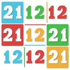 Numeric maze icon