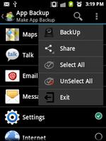 Application Share & Backup capture d'écran 1