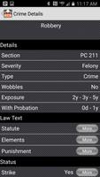 California Crime Finder Pro captura de pantalla 3