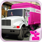 Garbage Dump truck driver 3D biểu tượng