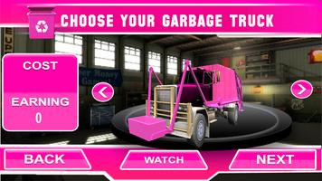 Garbage Dump truck driver 3D ảnh chụp màn hình 2