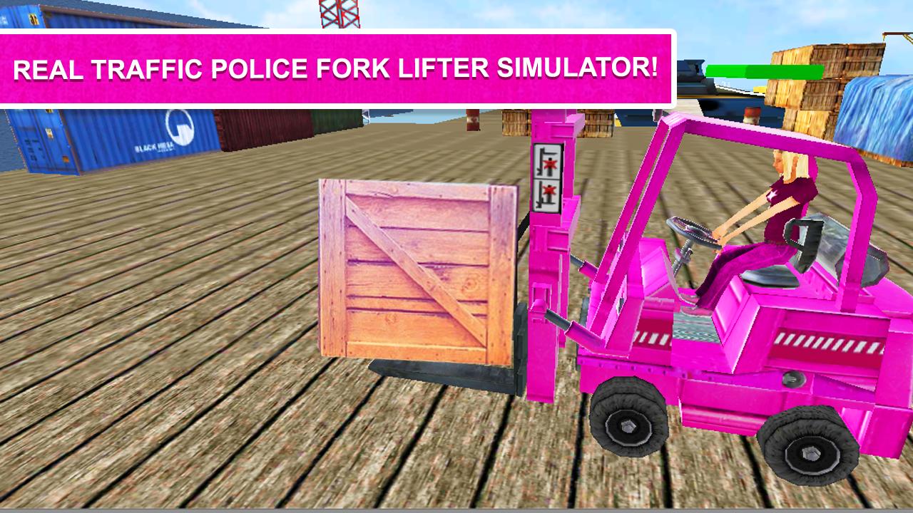 Pink Lady Car Parking Fork Lifter For Android Apk Download - pink crate roblox