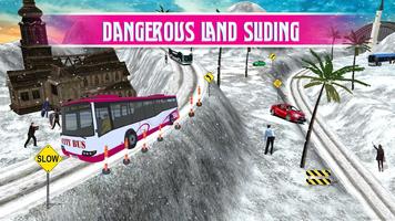 Pink Lady Snow Bus City Driver Ekran Görüntüsü 3
