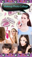Collage de photos de maquillage Affiche
