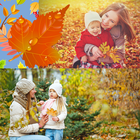 Autumn Photo Collage ไอคอน