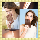 Chocolate Photo Collage آئیکن