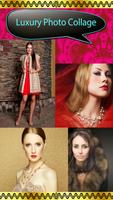 Luxury Photo Collage Affiche