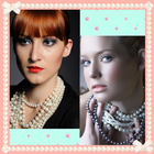 Icona Collage di foto della perla