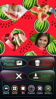 Wassermelone Foto Collage Screenshot 1