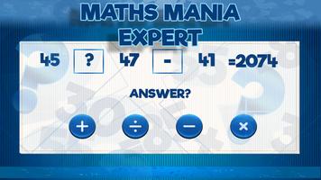 Expert en maniabilité mathémat Affiche