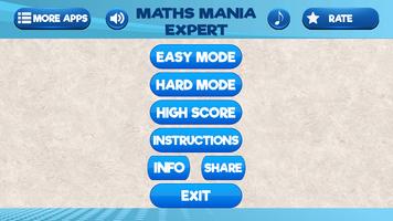 Maths Mania Expert 스크린샷 1