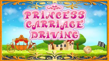 Conducción princesa carruaje Poster