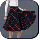 Plaid Skirt Outfit Styles ikon