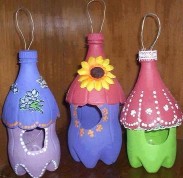 DIY Plastic Bottle Craft Ideas Poster DIY Plastic Bottle Craft Ideas Poster