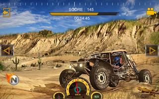 Multiplayer Buggy Car Racing: Desert Shootout Cartaz