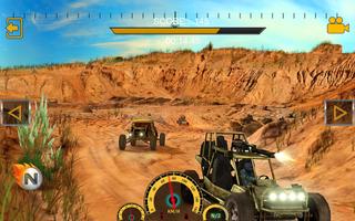 Multiplayer Buggy Car Racing: Desert Shootout imagem de tela 1