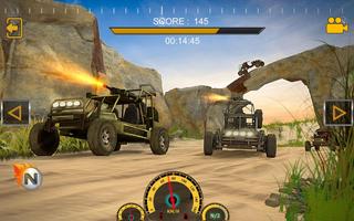 Multiplayer Buggy Car Racing: Desert Shootout imagem de tela 3