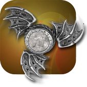 War of Flying Fidget Spinner Monsters 3D Sim icon