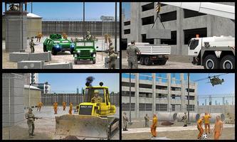 New Jail Building Construction Simulation Game 3D capture d'écran 1