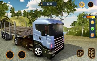 Camionneur: Off-Road Mountain Cargo jeu conduite Affiche