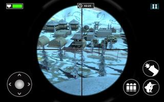 Call of War WW2: Mountain Sniper  battleground capture d'écran 2