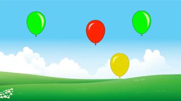 Balloons! (game for toddlers) Plakat