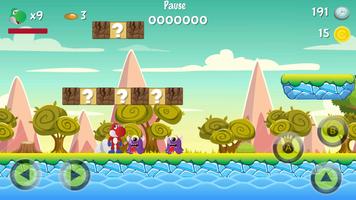 Super Dino World of Mario скриншот 1