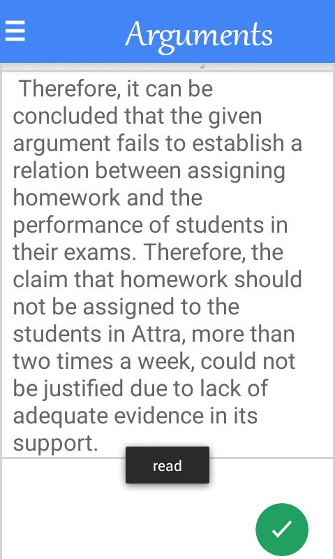 assessing of essay writing levels