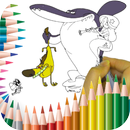 coloring book for zig sharko APK