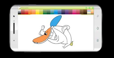 coloring book for zig sharko ポスター