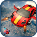 Flying robot car war : Robot transforming game