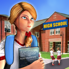 High School Head Girl: Campus Life Simulator icône