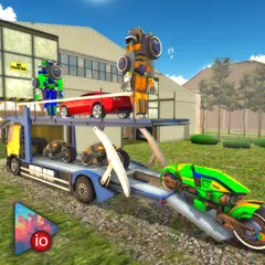 download Hybrid Robot Transform Multi Car Transport APK