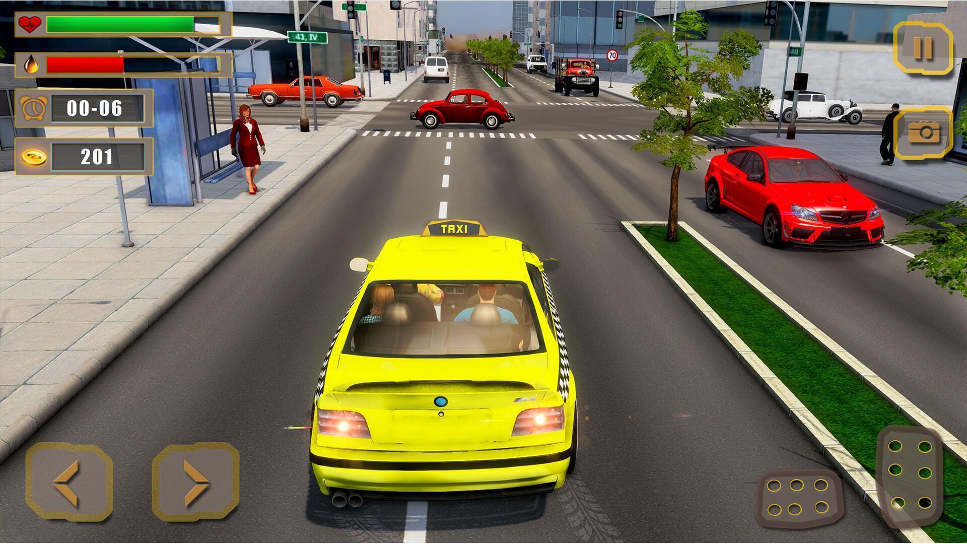 Mobile Taxi Simulator: Taxi Driving Games Для Андроид - Скачать APK