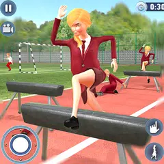 download Sports Girl Adventure High School Games for Girls APK