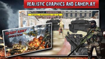 Player Critical Battleground Ops: fps action games پوسٹر