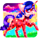 Super Ladybug Unicorn : Adventure icône