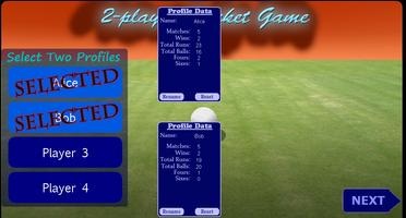 2 Player Cricket Game - CASUAL screenshot 1