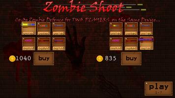 2-player co-op Zombie Shoot Pr poster