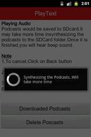 PlayText - Podcaster screenshot 3