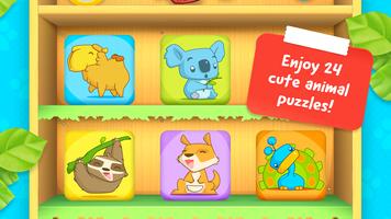 Animal Puzzle: World Safari +2 تصوير الشاشة 2